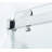 56-60 In. X 76 In Double Sliding Shower Door, 5/16 In Clear Tempered Glass Easy-Clean Coating Chrome-103531082