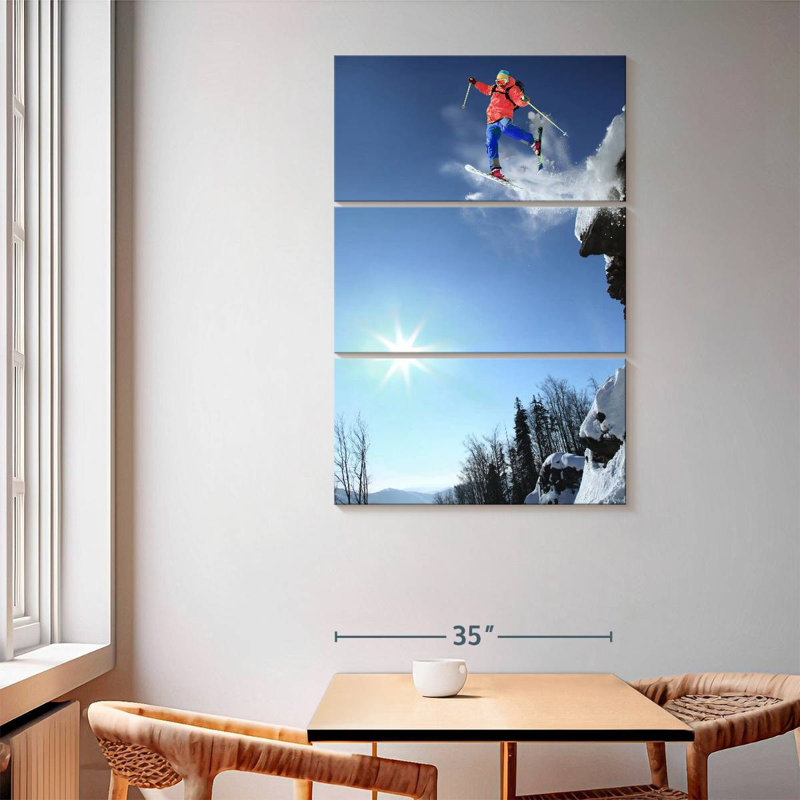 Saut à ski Sirci Extreme, H 65 po x l 42 po