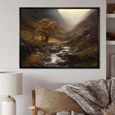 Tranquil Fields sur impression sur toile