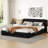 Upholstered Platform Bed-599743422
