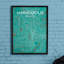 Minneapolis City Map - No Frame Print-654507019