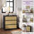 23.6“W Wood Nighstand With 3 Drawers-1903532701
