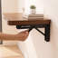 Bureau mural flottant, table murale pliante, bureau rabattable pour bureau à domicile, buanderie, cuisine
