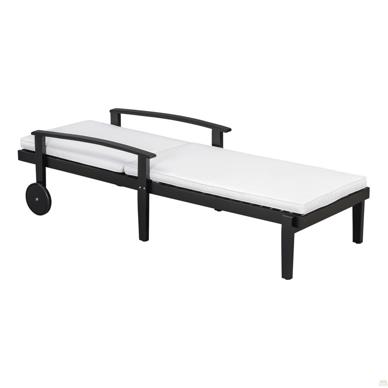 Chaise Lounge, Black