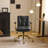 24" W Swivel Upholstered PU Office Chair-1377498492