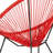 Kelleia Oval Woven Basket Papasan Bungee Lounge Chair - Indoor/Outdoor Furniture-2087140881