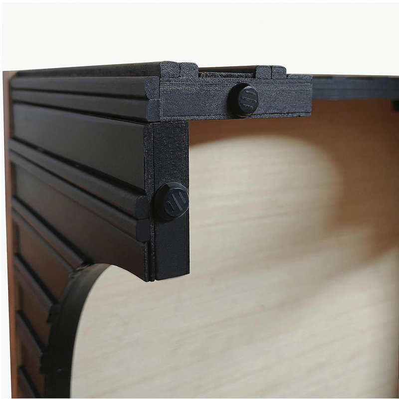 Table basse rustique carrée - Style campagne moderne