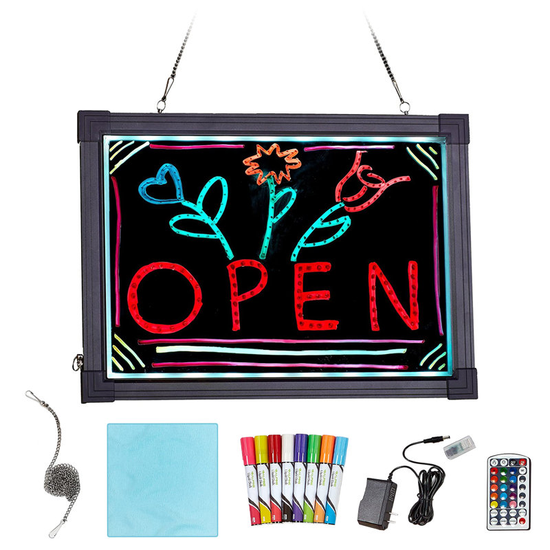 Tableau lumineux effaçable Neon