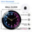 Horloge murale 12 po Neon