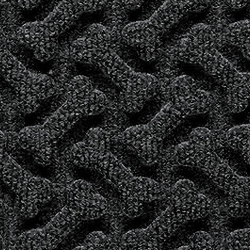 Ensemble de 4 marches pour l'extérieur WaterHog® Dogbone Répétition 8,5 po x 30 po, Gris anthracite