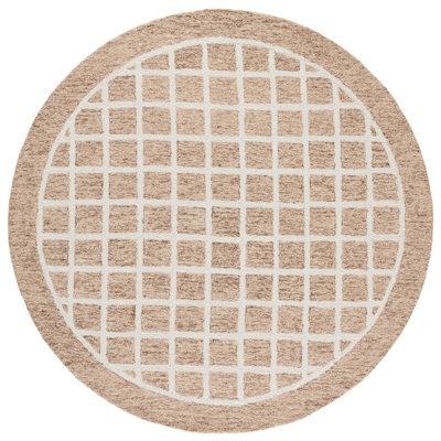 Genre Hand Tufted Wool;Cotton Geometric Indoor Rug