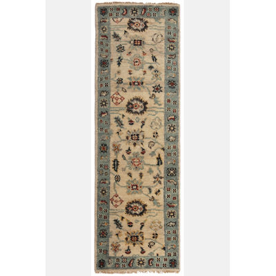 Oriental Area Rug in Beige