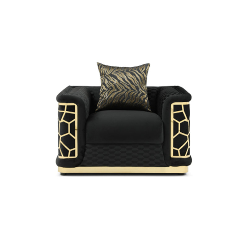 Chaise Talia G0993A-C - Design noir élégant