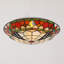 Stanek 3-Light 16'' Tiffany Glass Flush Mount