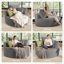 Fauteuil demi-tonneau rembourré Addisin-594029237