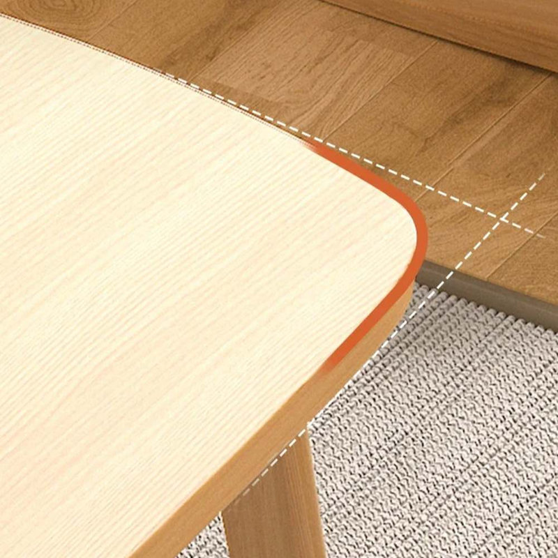 Mini table basse pliante en bois multifonctionnelle pour petits espaces, idéale pour la chambre à coucher, le salon, la cuisine et le bureau à domicile
