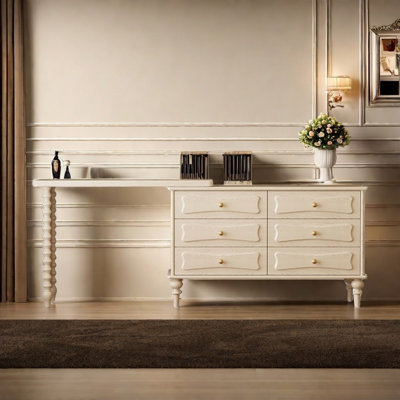French Retro Light Luxury Dresser