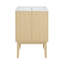 Meuble-lavabo autoportant 24 po Bosse en chêne naturel avec comptoir Bosse-105940855-121676151-105940853