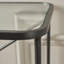 Butoves 120cm Glass Top Console Table