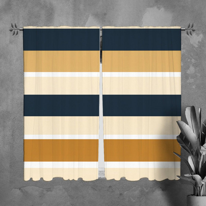 Paire de rideaux obscurcissant en polyester Yuliette, L 40 po x L 82 po