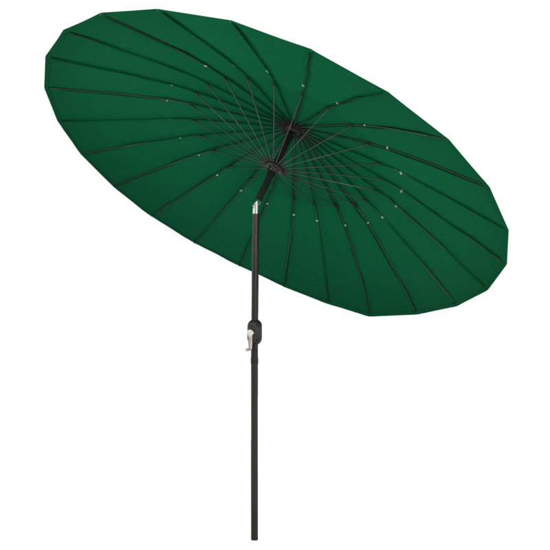 Nesbitt 270cm Tilt Market Parasol, Green