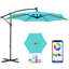 Parasol en porte-à-faux coloré 120 po Arlmont & Co. Ershel-1484021344