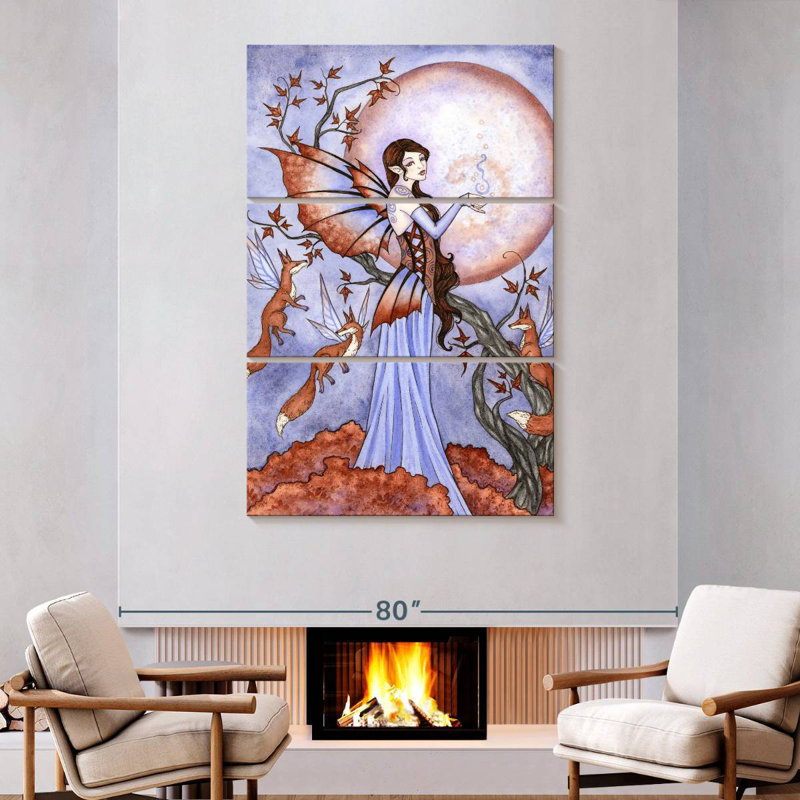 Kelan Moon Spell, 74" H x 48" W