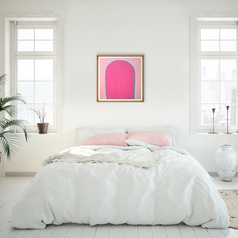Vision nocturne I, Oui, Papier brun avec cadre simple