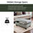 Faux Leather Ottoman-77621945