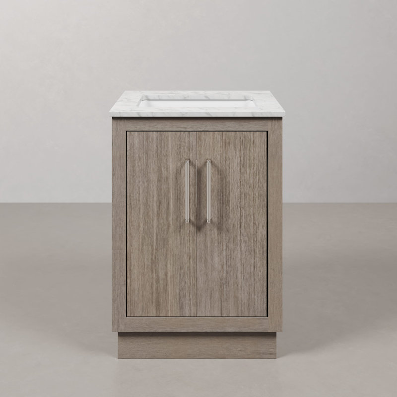 Hugo 24'' W Single Vanity, Chrome