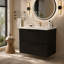 Armoire 060 noir sans lavabo