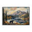 Point de vue d'ours de montagne, estampe numérique, conception de Petal Prints Design-229730218-229730220