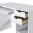  2 Drawer Desk - White