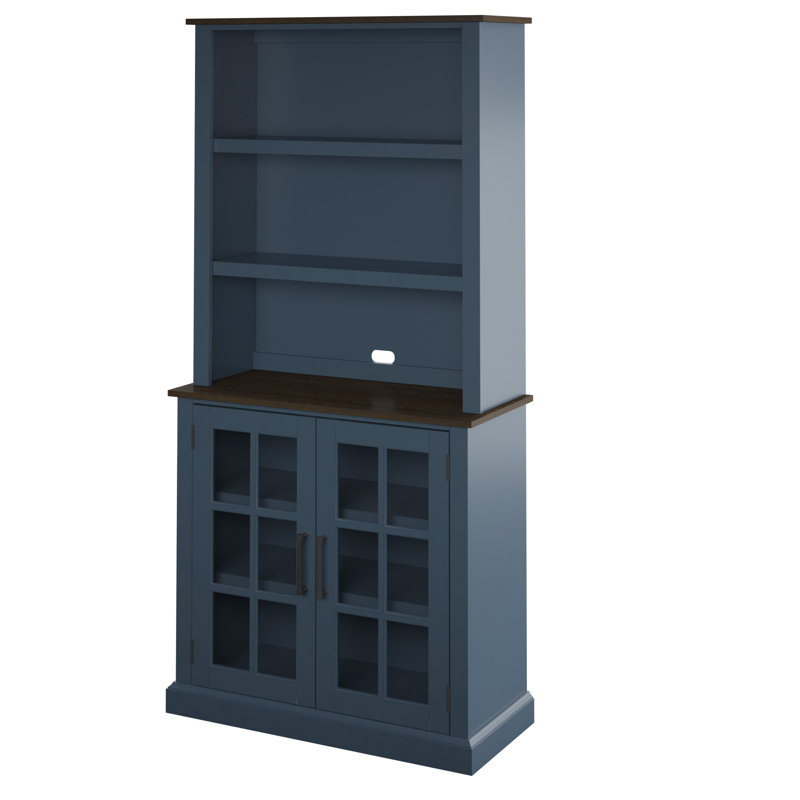 Thomas 36'' Sideboard with Bar Hutch, Fontana Blue