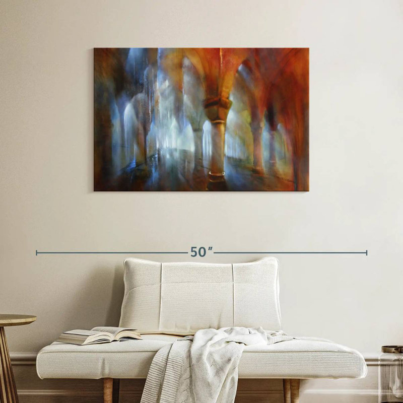 Lilie Portico, 26" H x 39" W