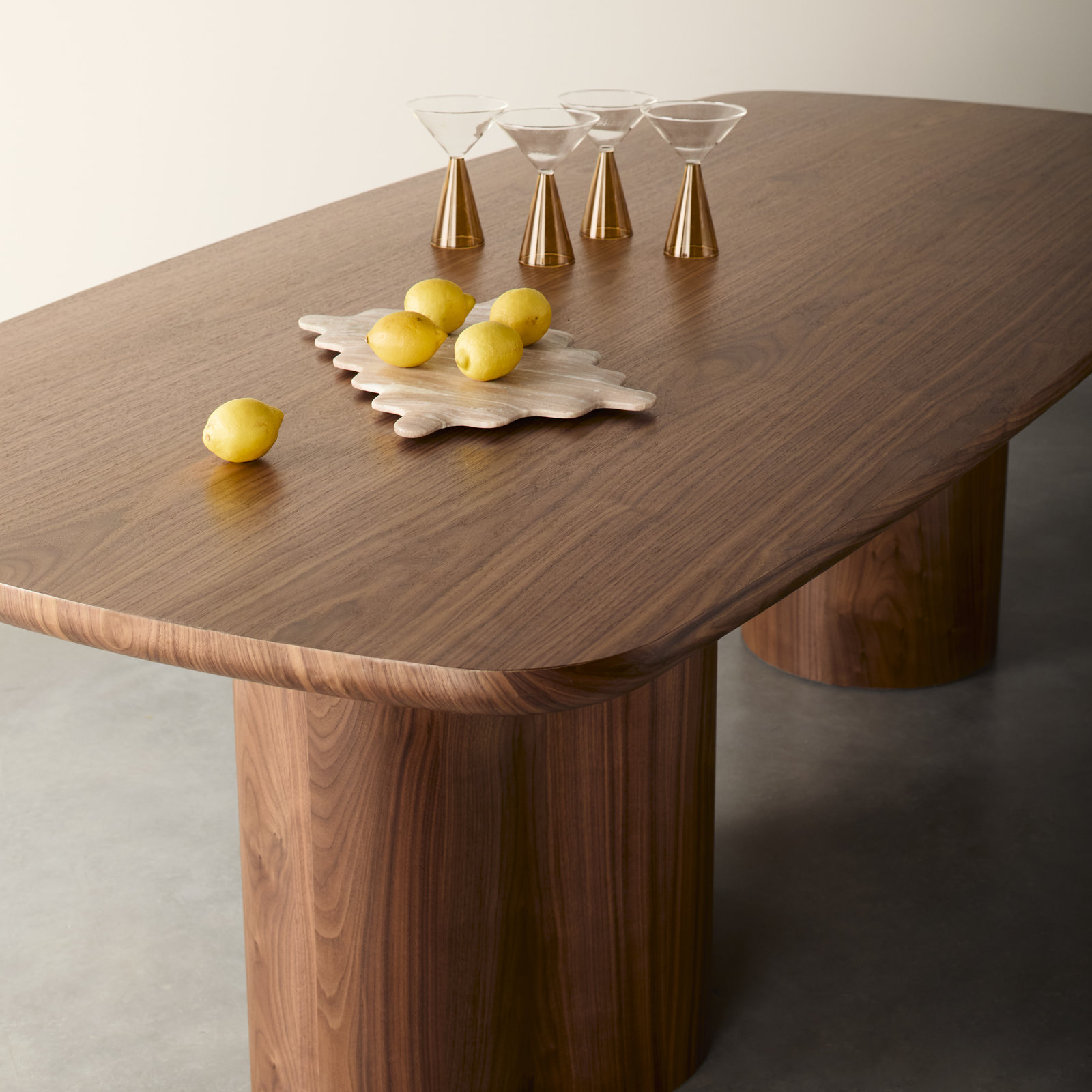 Tommi 95" Dining Table, Walnut