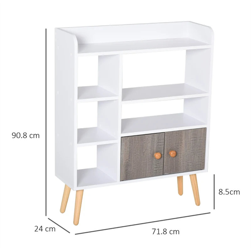 91cm H x 71cm W Standard Bookcase