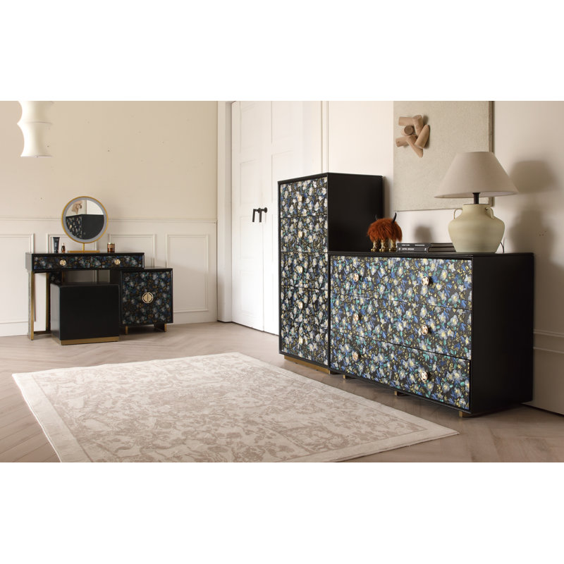 Commode 6 tiroirs Barbay