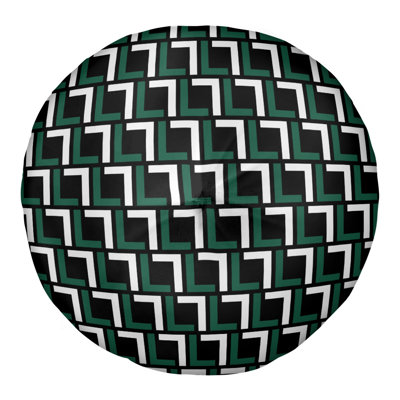 Geometric Reversible Throw Pillow