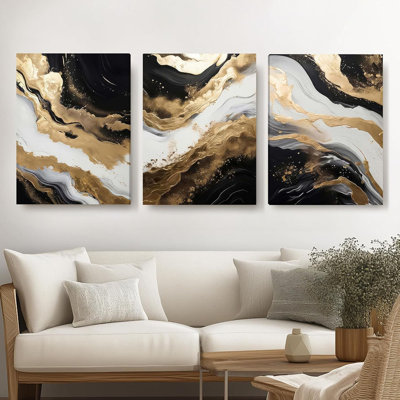 3 Piece Wrapped Canvas Print