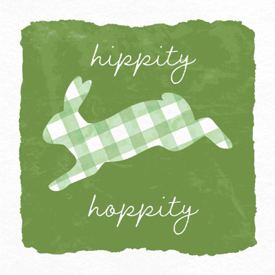 Hippity Hoppity Bunny, photographie sur toile tendue