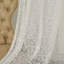 Panneaux de rideaux transparents en dentelle crème, voilage, chic chic-78471302-78471299