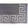 Tapis gris anthracite et beige tissé au métier mécanique Balabak