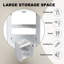 Ensemble de meuble-lavabo double 72 po avec meuble de rangement 72 po