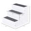 Rampe d'escalier blanche pour animaux 3 niveaux