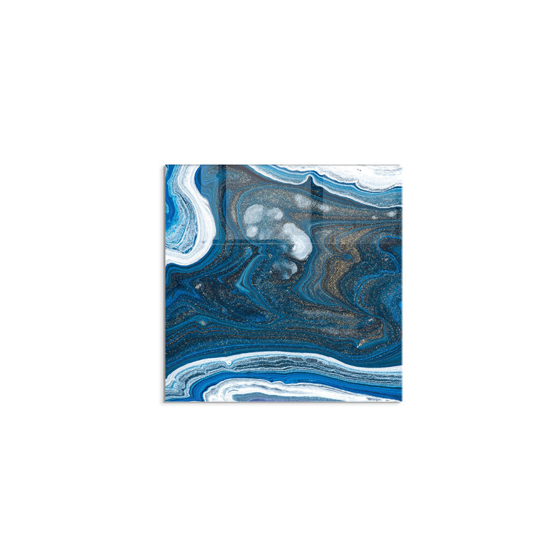 No Frame Painting on Glass, 60 H x 60 W cm