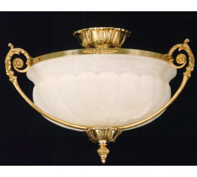 Delisle Glass Semi Flush Mount