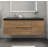 Castin 60" Wall-Mounted Single Left Sink Bathroom Vanity Set-976019368