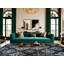  Tapis bleu marine et blanc lavable-814879017