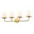 Brass With Half Opal Glass selected